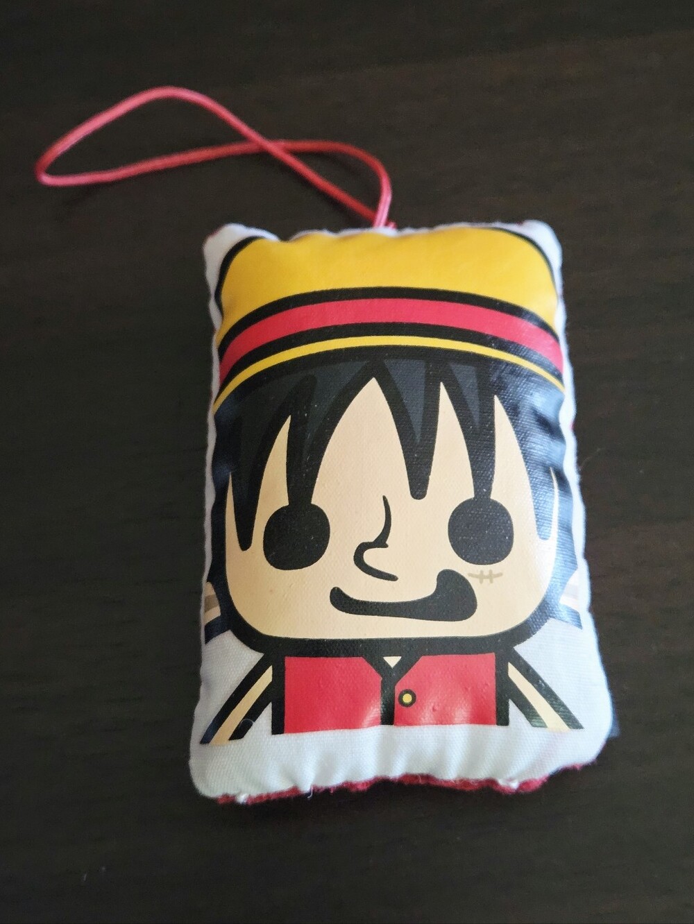 *4 for $20* One Piece Luffy Plush Pillow Screen Cleaner Charm Strap